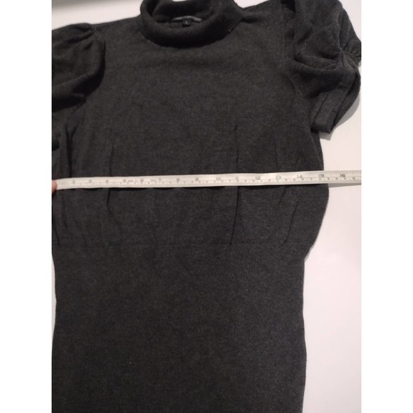 Express Desing Studio Womens Sweater Gray Size L Mock Neck - Picture 4 of 6